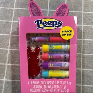 Peeps 6-Pack Lip Balm and Gloss Set